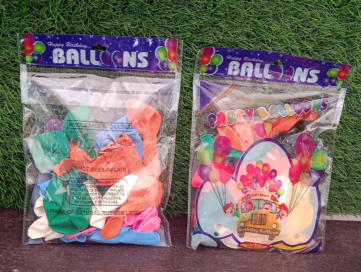 Party Balloons – 24 pcs Multicolor Latex set – view 7