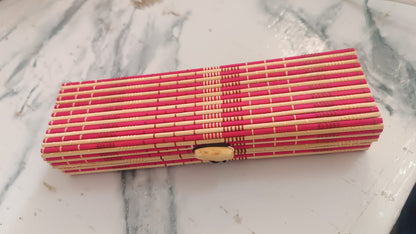 Bamboo Pen & Pencil Box – Eco-Friendly Handcrafted Organizer – view 8
