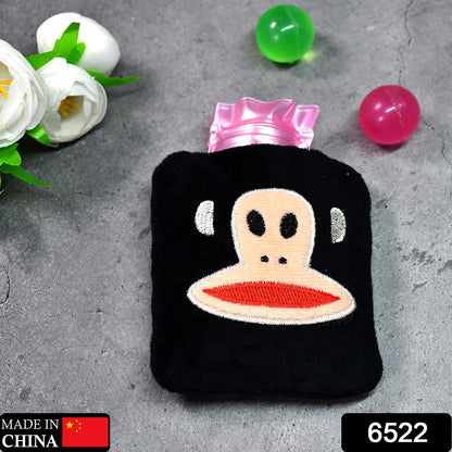 Mini Hot Water Bag – Emoji Cover for Pain Relief – side view