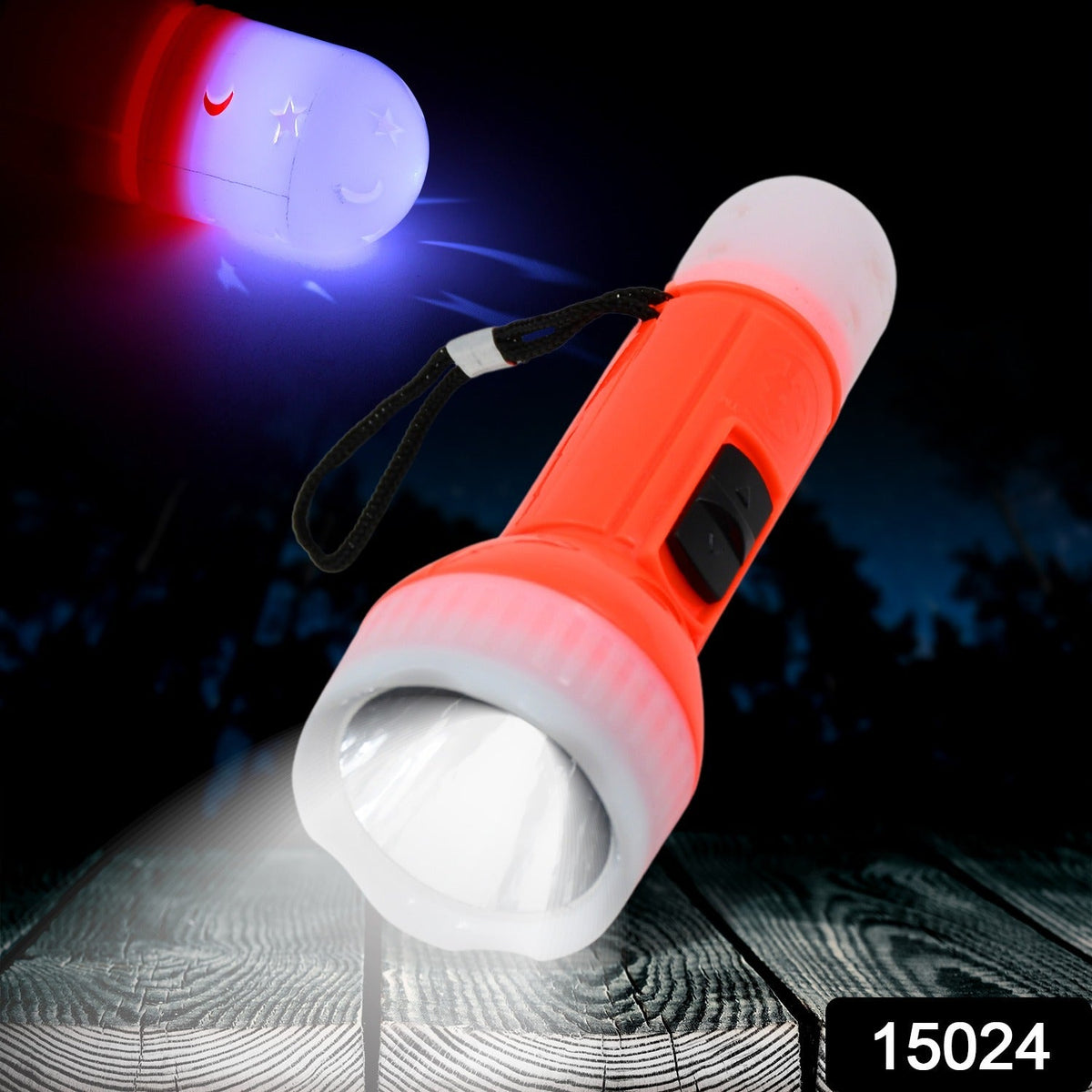 Kids Torchlight – Dual Beam Portable LED – side view