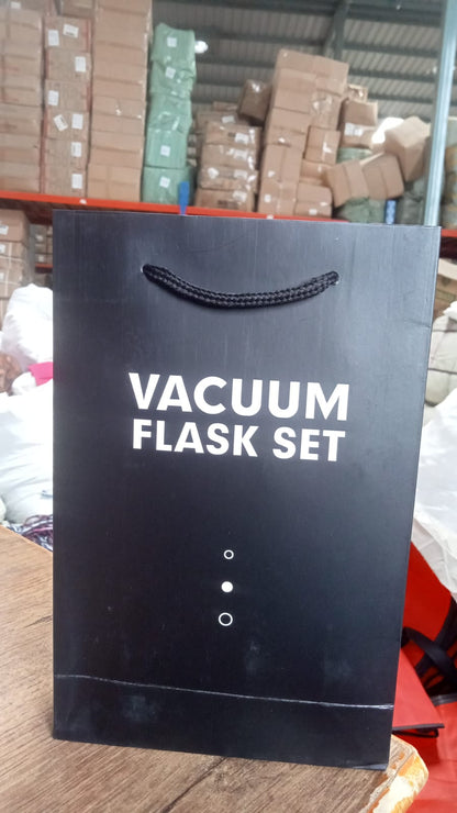 Stainless Steel Vacuum Flask set for Men with 3 Cups 500 ml – view 8
