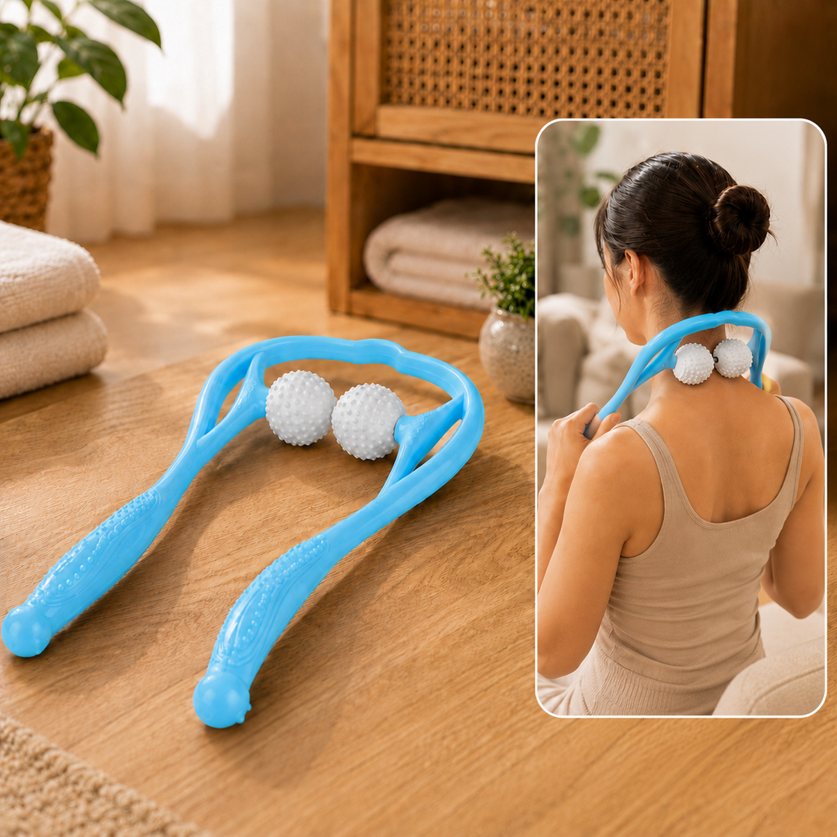 Portable Neck & Shoulder Massager – Pain Relief