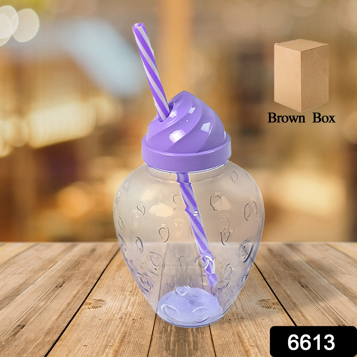 BPA-Free Plastic Drinking Cup – Durable & Portable – side view