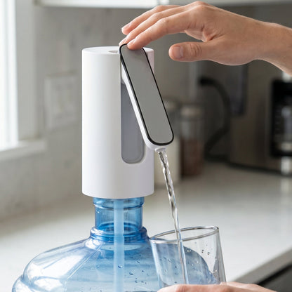 Water dispenser pump in use on 20 litre bottle