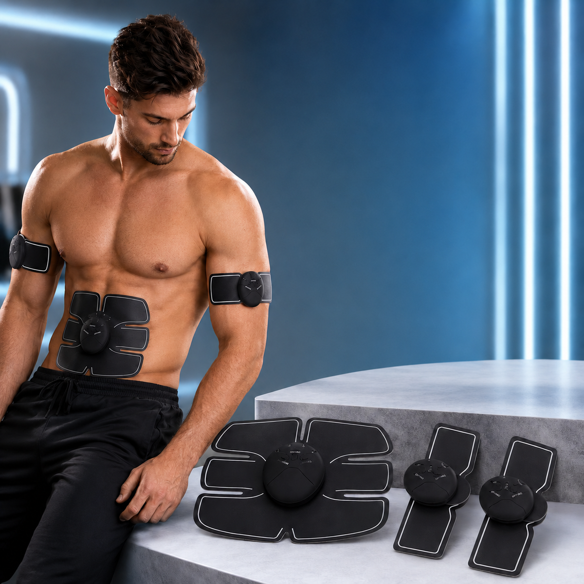 Wireless ABS Stimulator – EMS Muscle Toning Belt for Abs