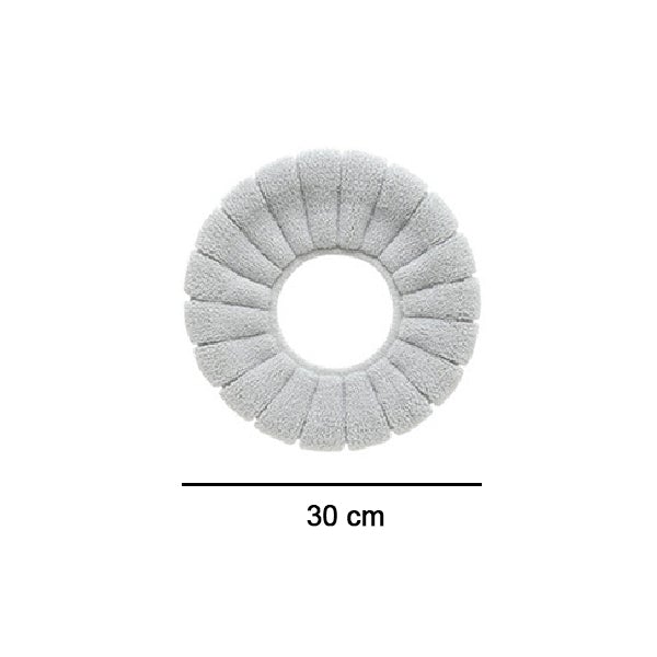 Toilet Seat Cover – Plush Washable for Warmth & Comfort – view 7