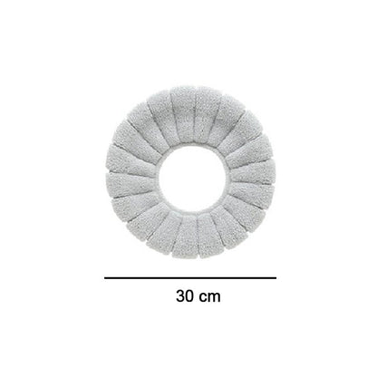Toilet Seat Cover – Plush Washable for Warmth & Comfort – view 7
