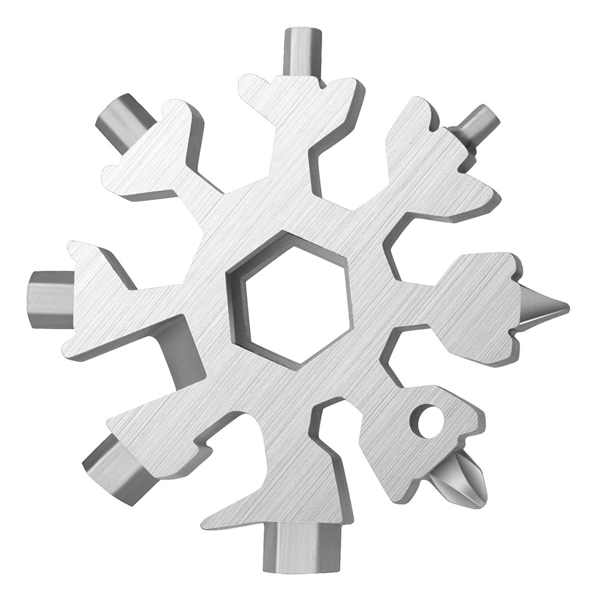 Snowflake Multi-Tool – 18-in-1 Stainless Steel Portable – alternate view
