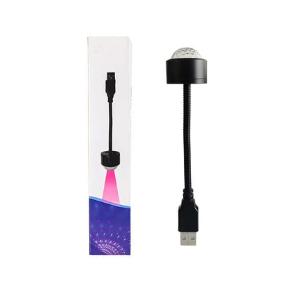 USB Star Projector – Dual Mode Disco Light for Car & Home – view 7