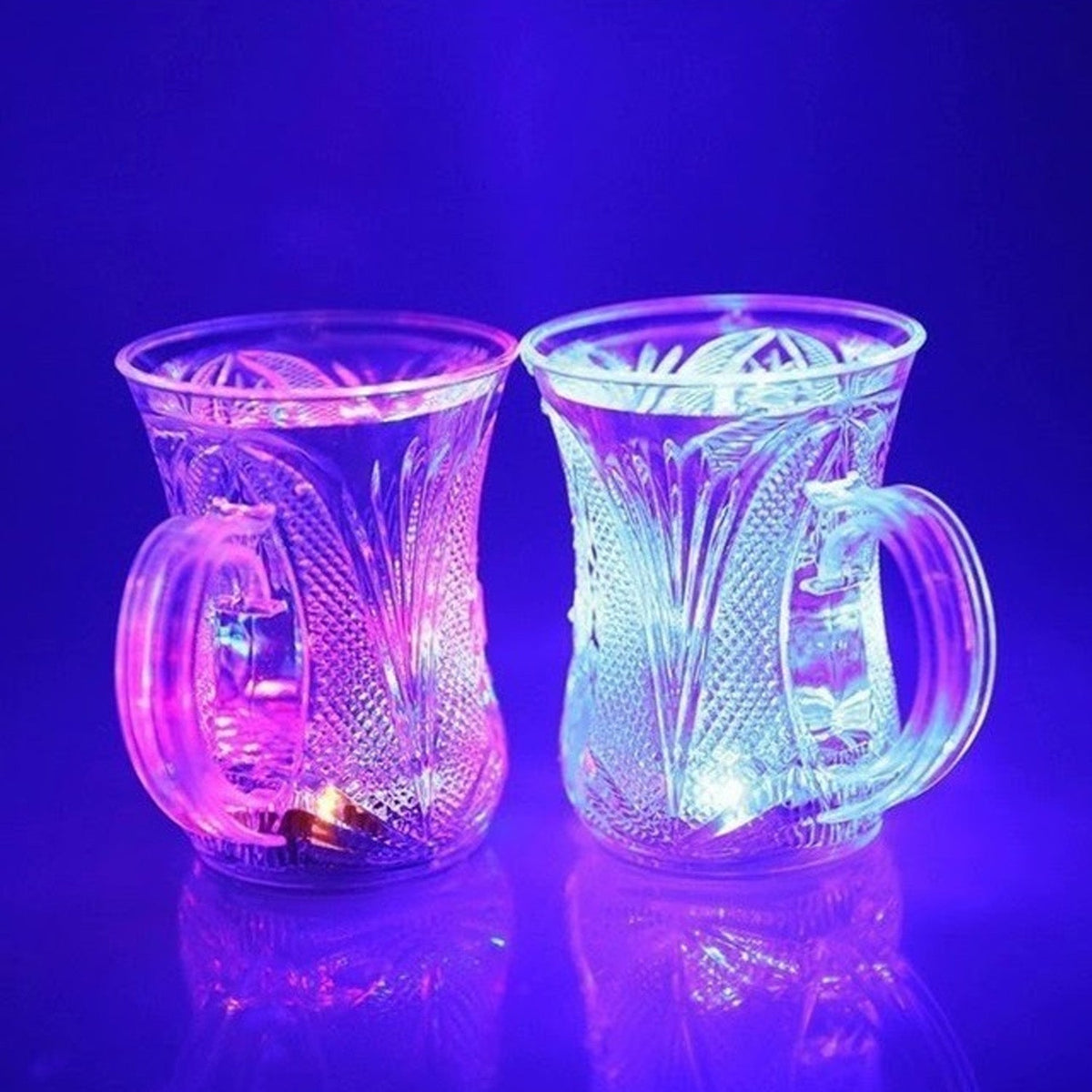 LED Party Cups – Flashing Water-Activated Glasses