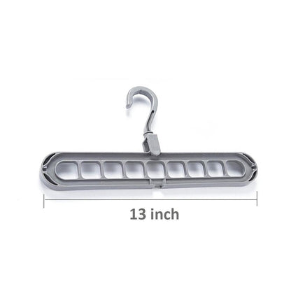 Space Saving Hanger – 9-Hole Wardrobe Organizer – view 6