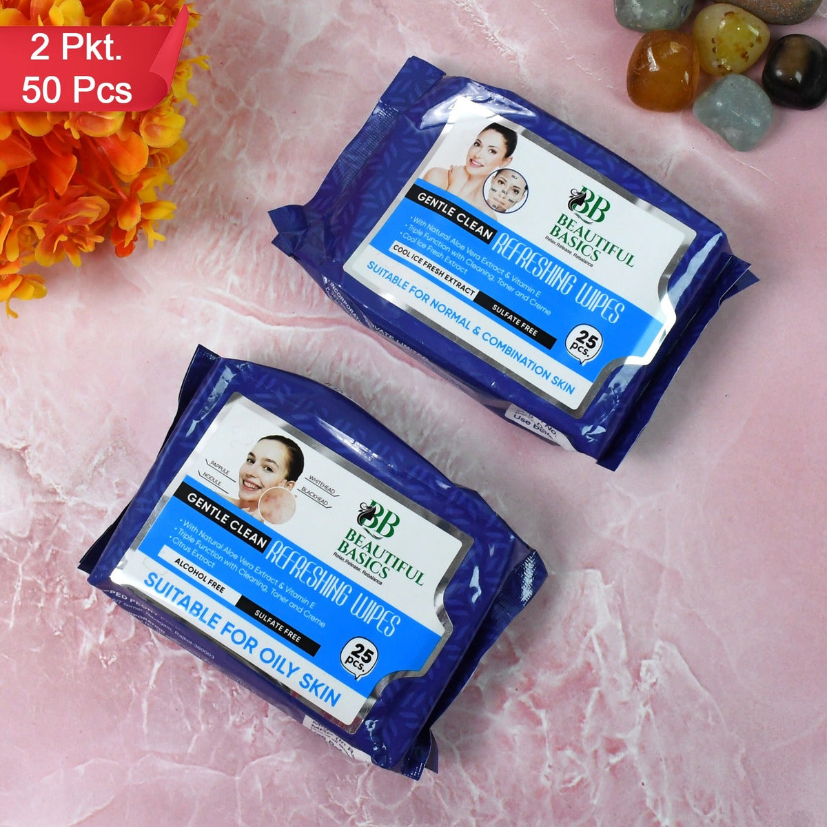 Oily Skin Face Wipes – Refreshing Cleansing – view 10