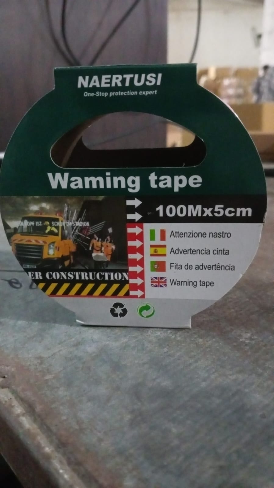 Safety Warning Tape – Non-Adhesive, 100M X 5CM – view 7