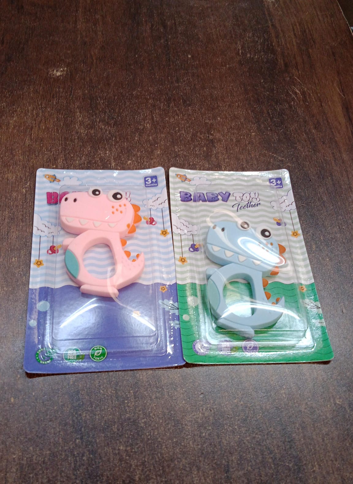 Dinosaur Baby Teether – Soft BPA-Free Silicone – view 8