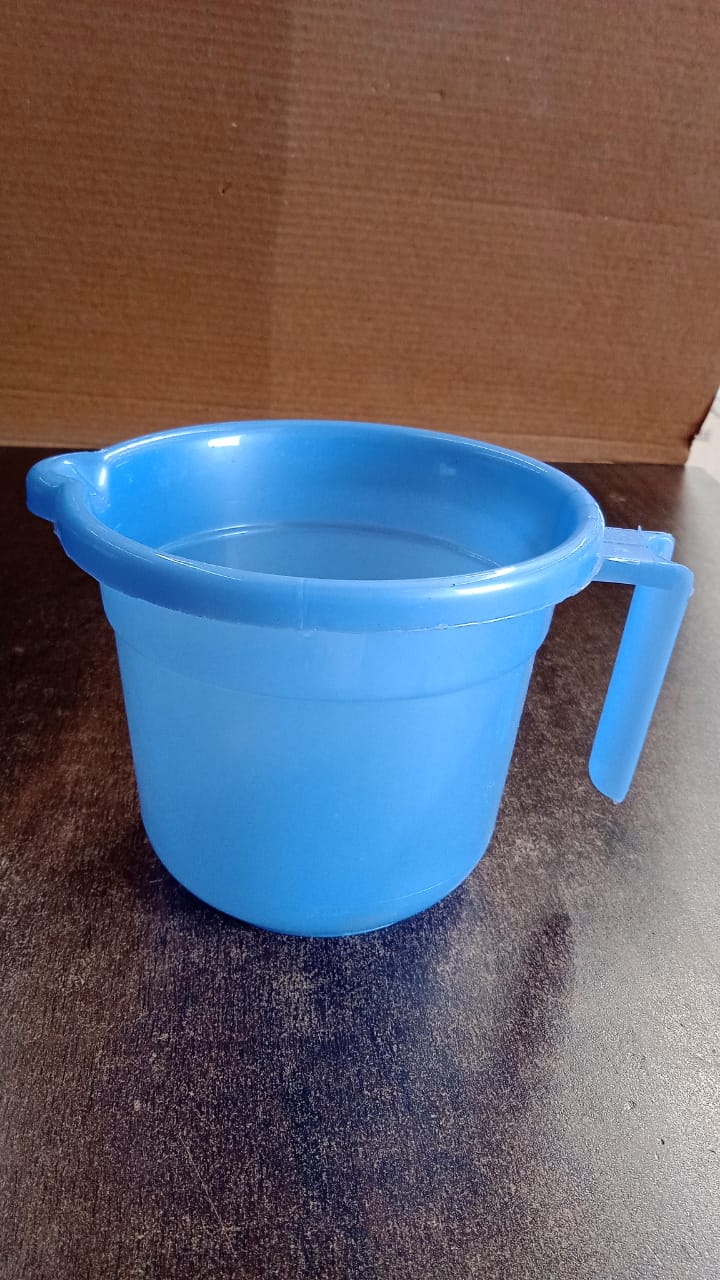 Unbreakable Plastic Bath Mug 1000ML with Ergonomic Handle – view 7