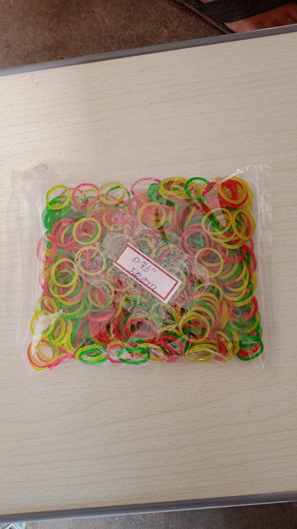 Nylon Rubber Bands – Multicolor Elastic for Office & Home – view 6