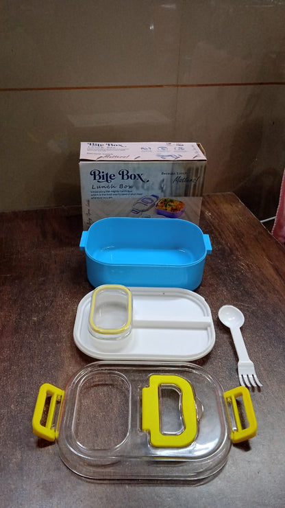 Kids Lunch Box – Durable Plastic with Spoon & Fork – view 7