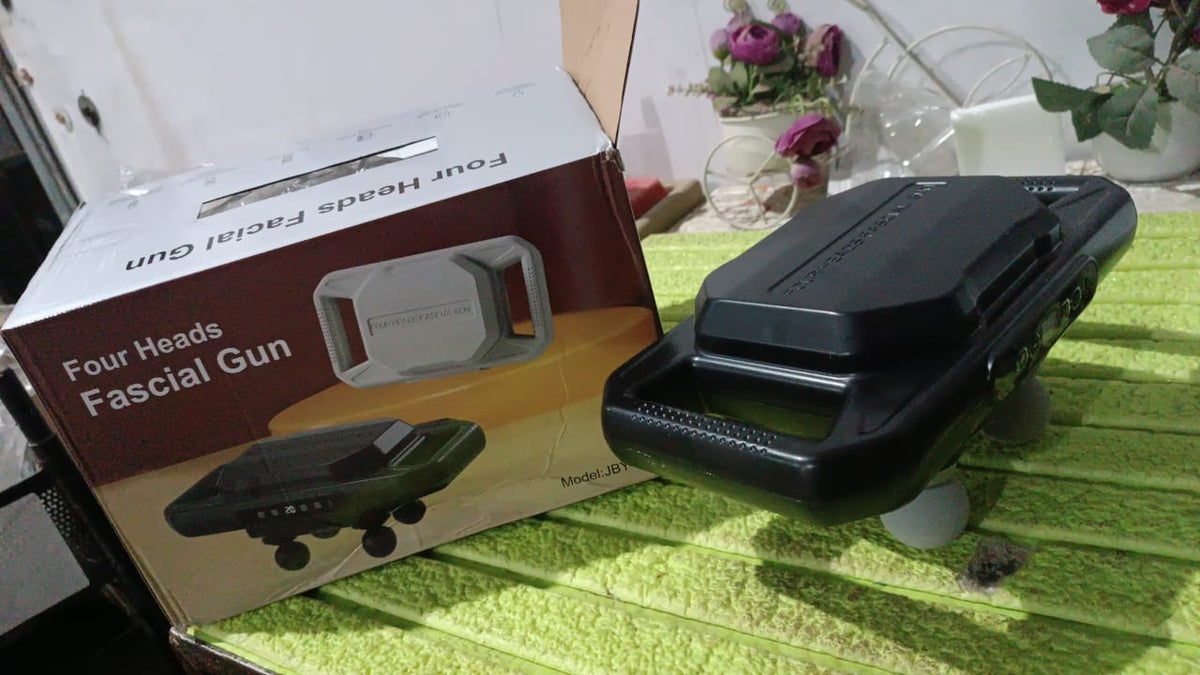 Deep Tissue Massage Gun – 4-Head Portable – view 7