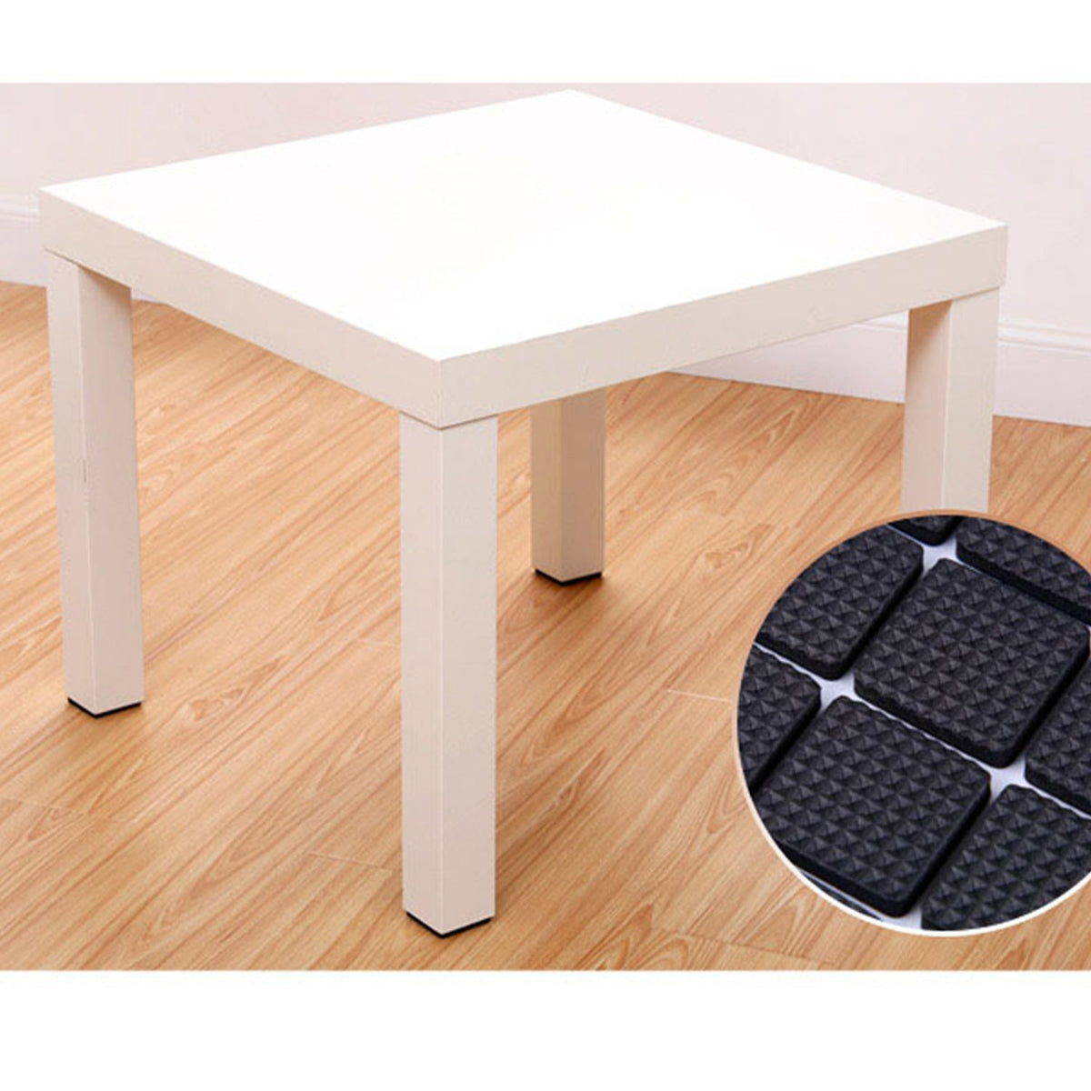 Rubber Furniture Pads – Self-Adhesive Floor Protectors – close-up