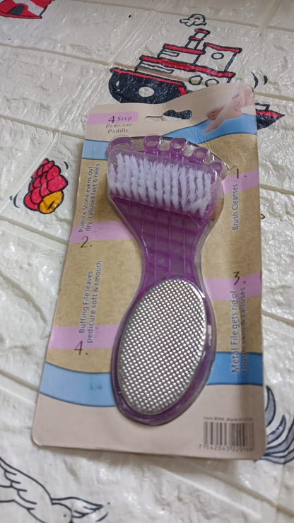 4-in-1 Pedicure Tool – Pumice & Emery File for Smooth Feet – view 8
