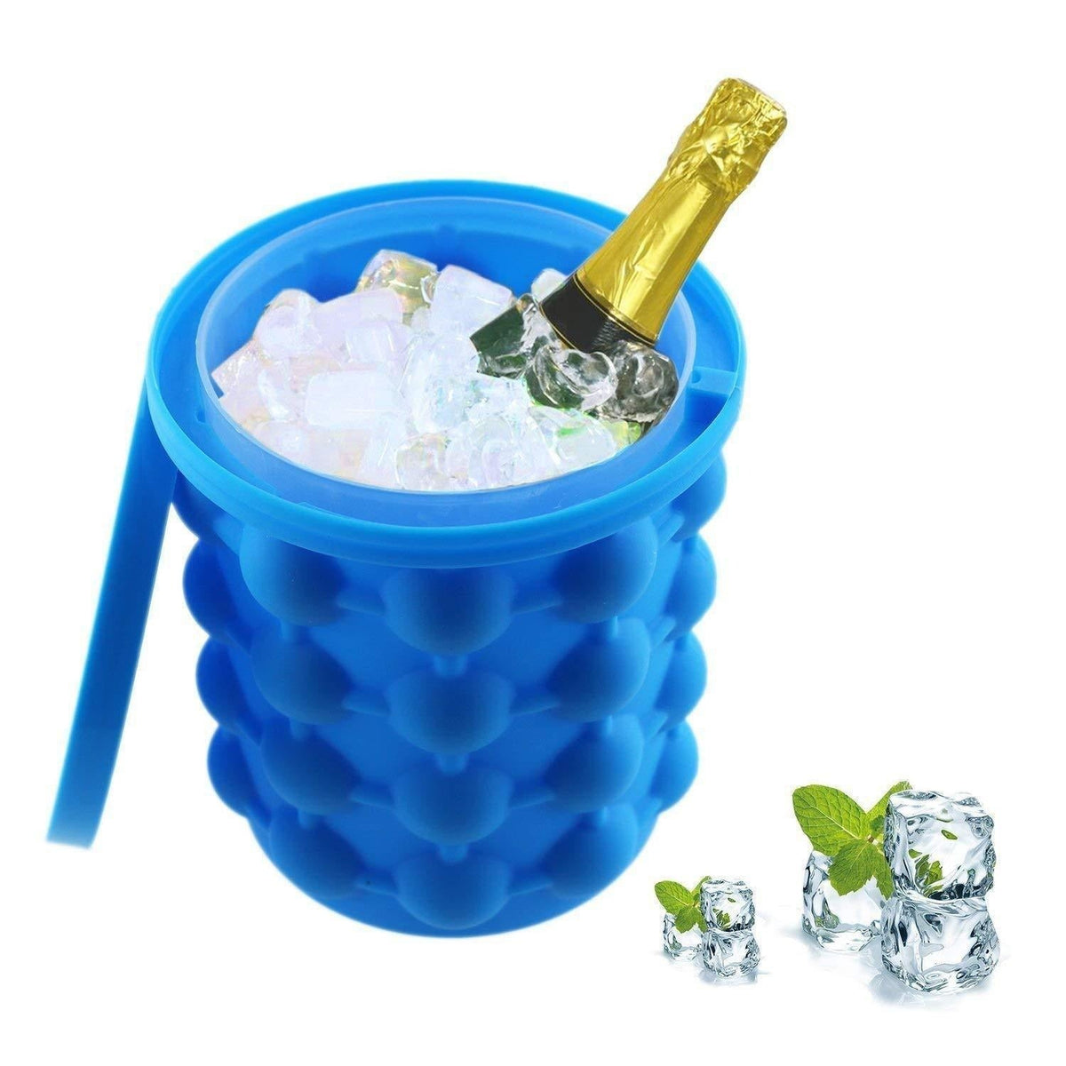 Silicone Ice Cube Maker – Airtight & Space-Saving – detail view