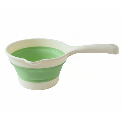 White background view of collapsible water scoop