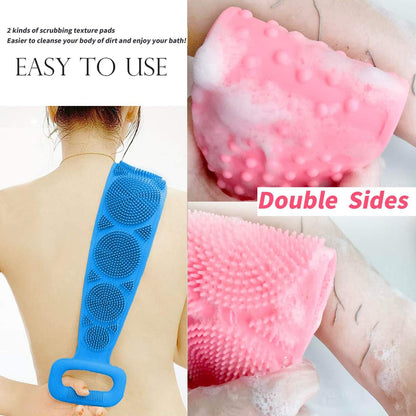 Silicone Back Scrubber – Eco-Friendly Body Cleaning – alternate view