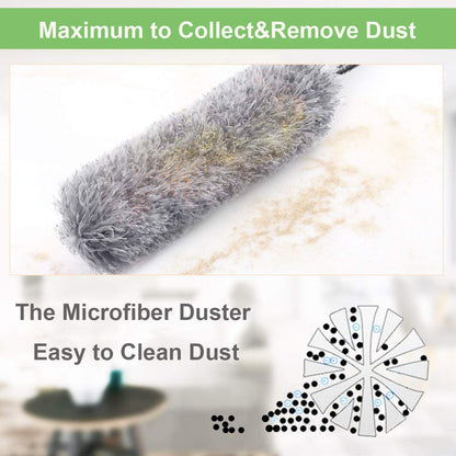 Microfiber Duster – 100-Inch Extendable Handle – view 13