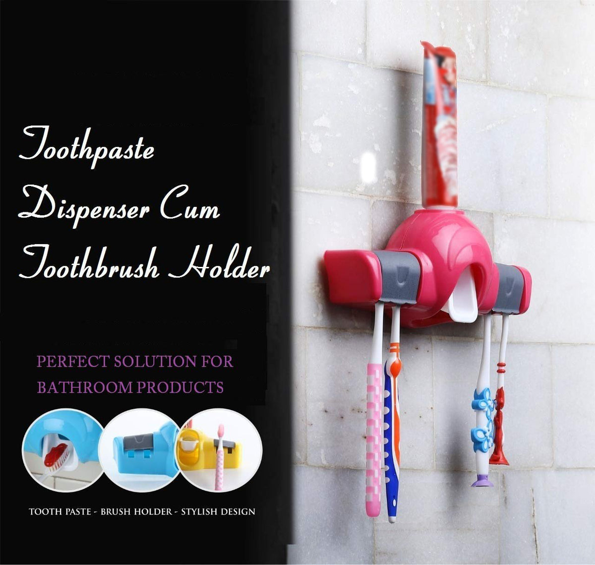 Automatic Toothpaste Dispenser – Wall Mount – view 8