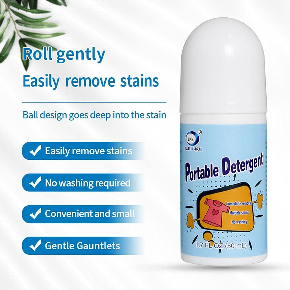 Clothes Stain Remover Roller – Travel-Friendly 50ml – view 6