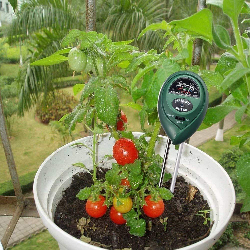 Soil Tester 3-in-1 for Moisture, PH & Sunlight