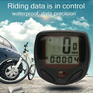 Waterproof Bicycle Computer – Wireless & Accurate – close-up