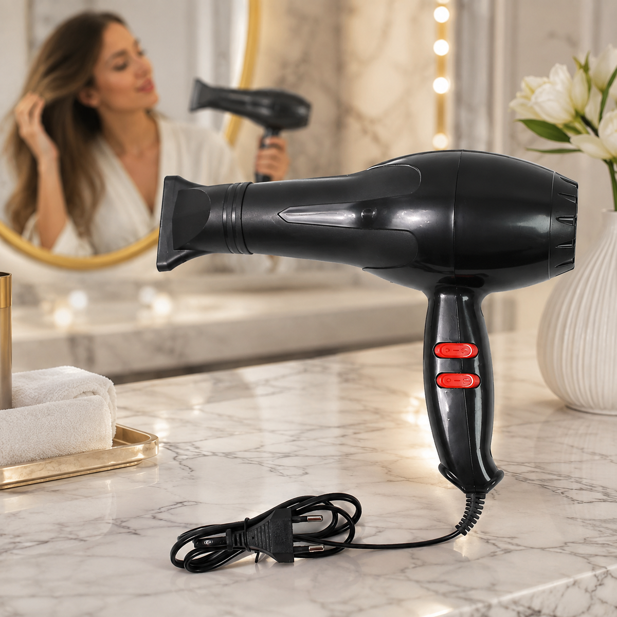 Professional Hair Dryer – 1800W Salon Quality