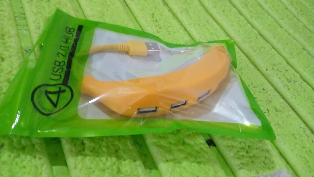Banana Shape USB Hub – 4-Port 2.0 Splitter – view 8