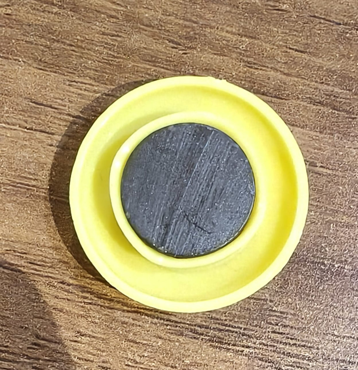 Yellow Magnetic Buttons – Strong Grip Circular Board Magnets – view 8