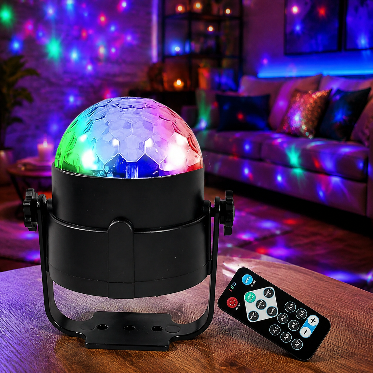 Disco Ball Light – USB DJ Stage Lamp for Parties