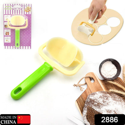 Dough Cutter Roller – Multipurpose for Puri & Baking – side view