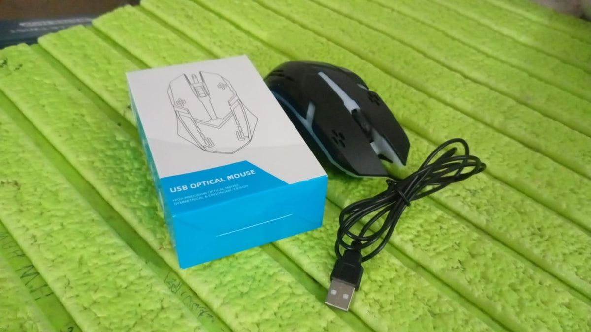 Wired Optical Mouse – Comfortable, Precise Tracking – view 7