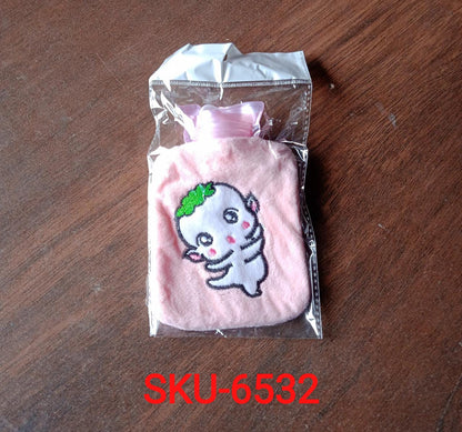 Pink Hot Water Bag – Soft Cover for Pain Relief – view 8