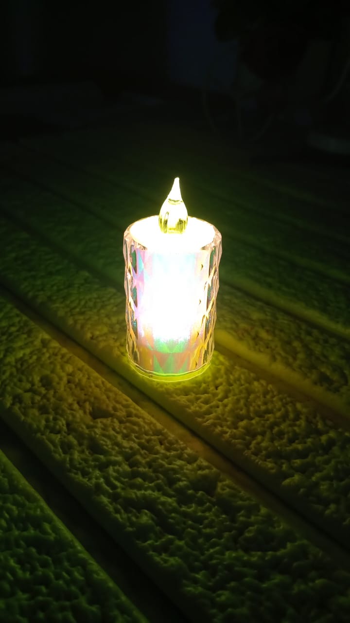 Flameless LED Tea Light Candles – 24 pc Diwali Decor – view 9