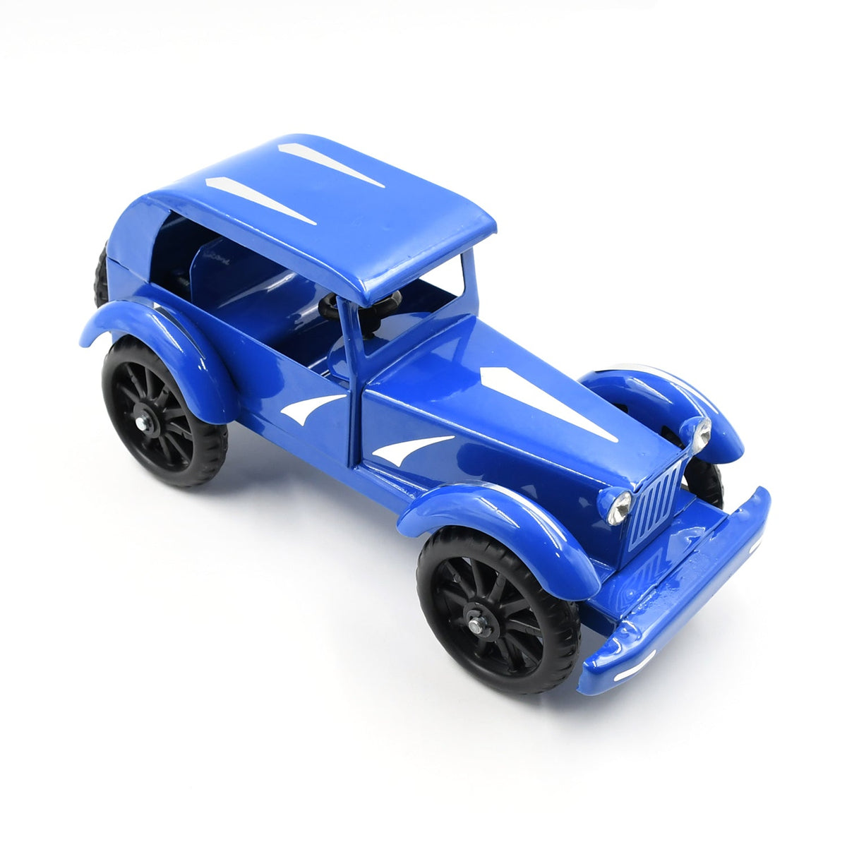 Vintage Metal Car – 10 inch Die-Cast Model – close-up