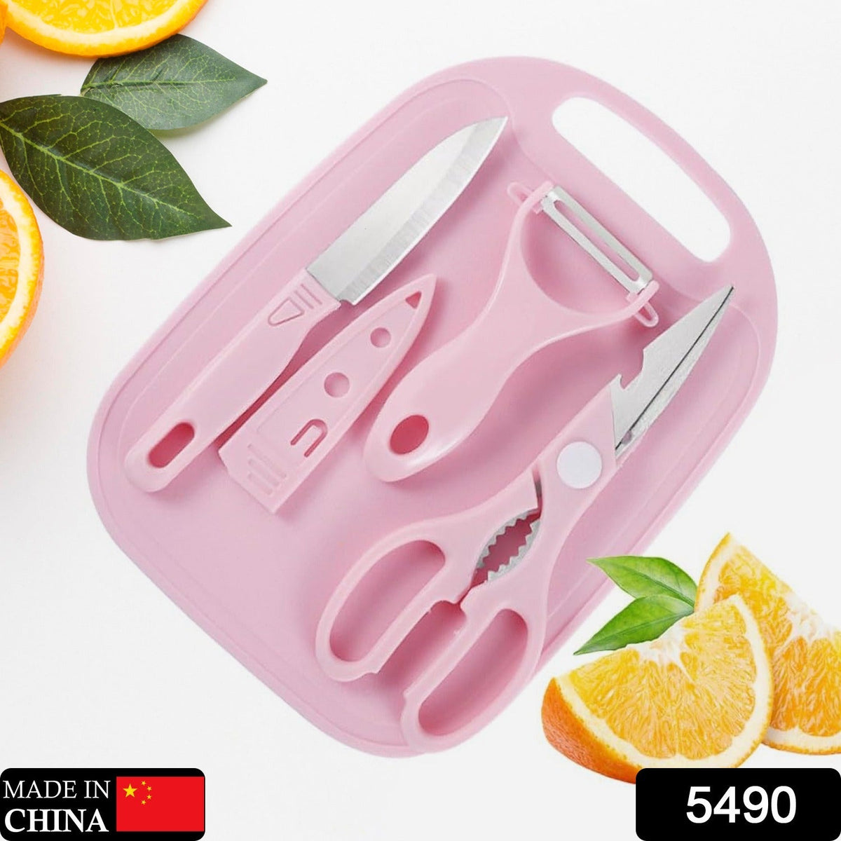 Travel Cutting Board set – 4-Pc Portable Kit – side view