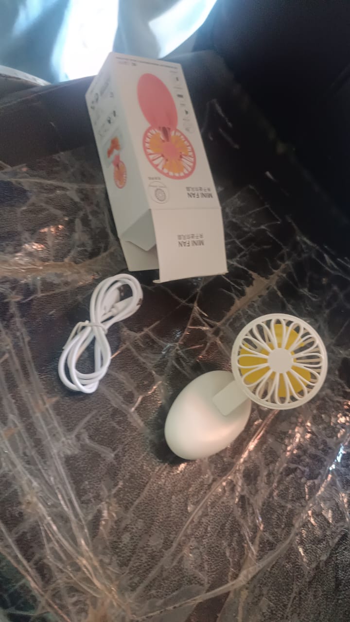 Mini USB Handheld Fan – Portable & Rechargeable Cooling – view 8