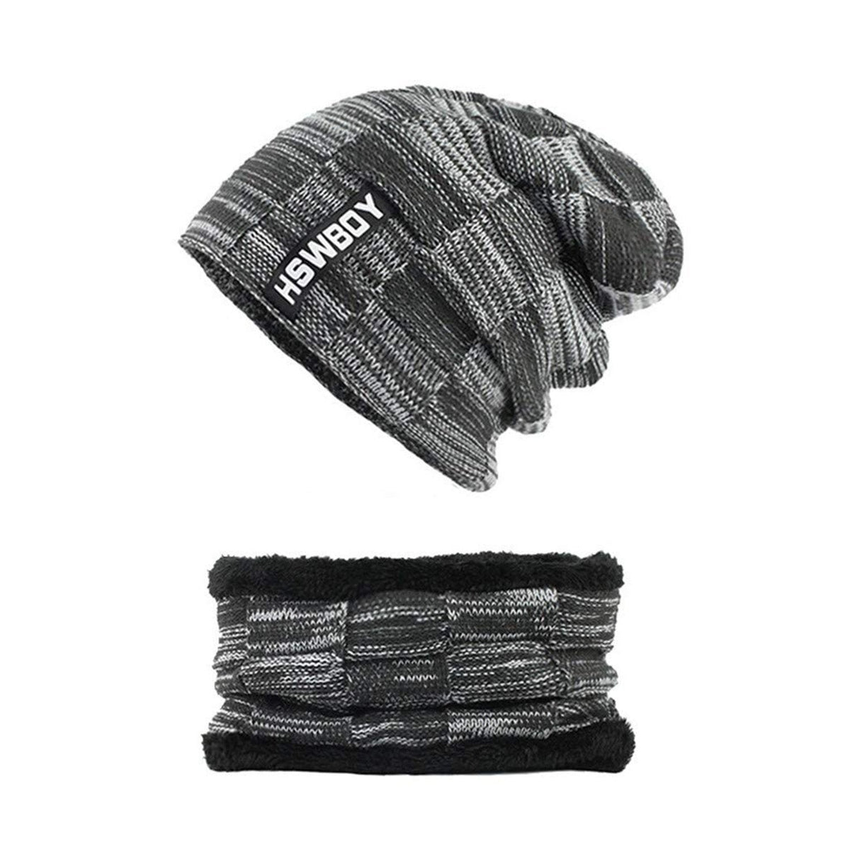 Woolen Beanie Scarf set – Ultra Soft Winter Wear – view 7