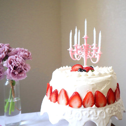 Luxury Birthday Candles – Elegant Cake Topper set