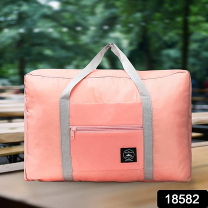 Foldable Travel Bag – Waterproof, Large Capacity – side view