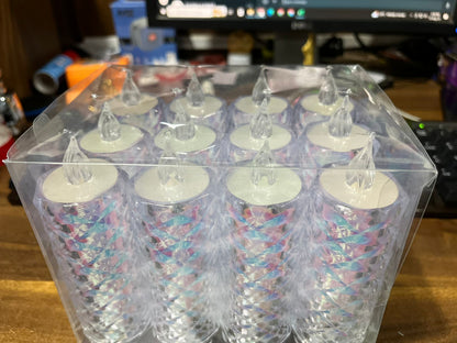 LED Tealight Candles – 12 Pack Flameless Diwali Lights – view 9