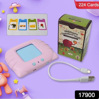 Kids Learning Machine – 224 Words Flash Cards – side view