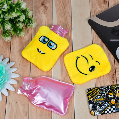 Mini Hot Water Bag – Emoji Relief for Pain & Cramps – side view