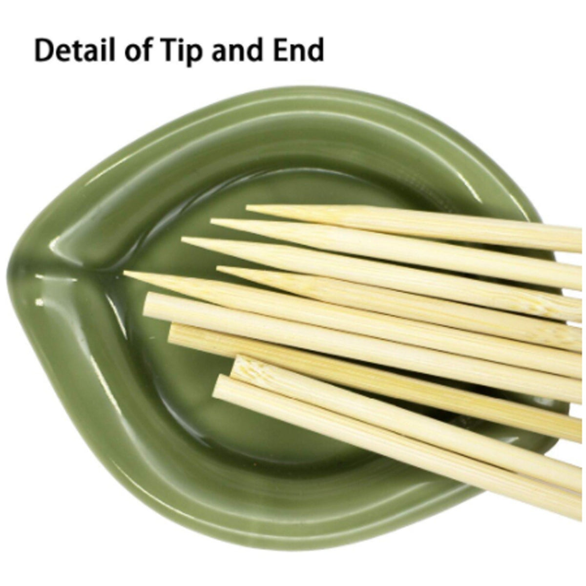 Natural Bamboo Skewers 15cm – Eco-Friendly BBQ Sticks – view 8